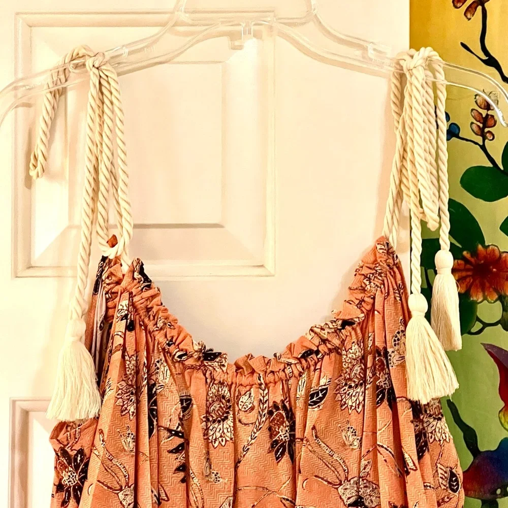 ๐บ๐HP๐๐บ NWT Ulla Johnson Cari Coverup Dress Primrose - Picture 8 of 16